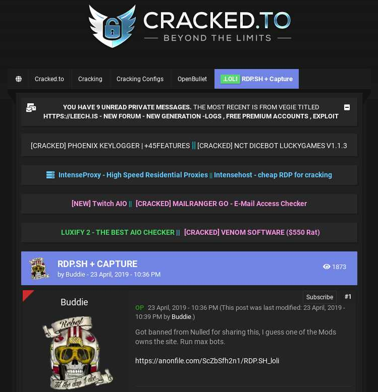 Unmasking the Minds Behind the Seized ‘Cracked’ & ‘Nulled’ Forums