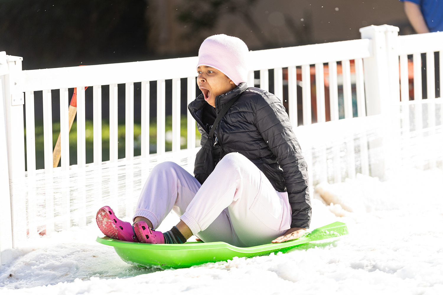 Campus Transforms into a Winter Wonderland on Snow Day