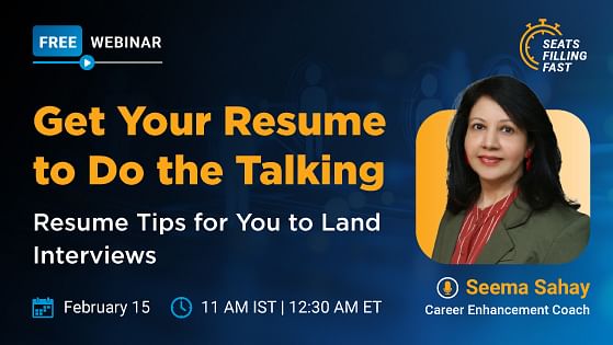 Crack the Code: Create an Interview-Worthy Resume | Join Our Simplilearn Webinar on February 15, 2025, at 5:30 PM