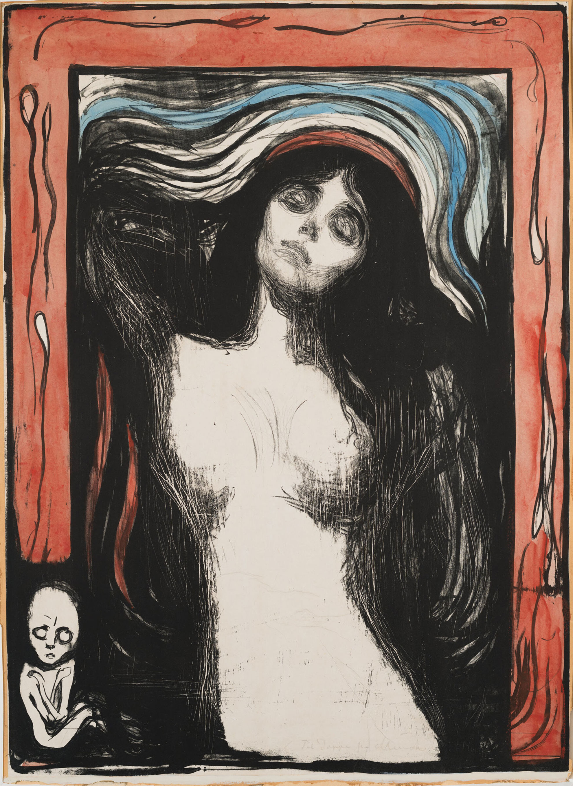 Edvard Munch, Two Human Beings (The Lonely Ones), 1906–8.