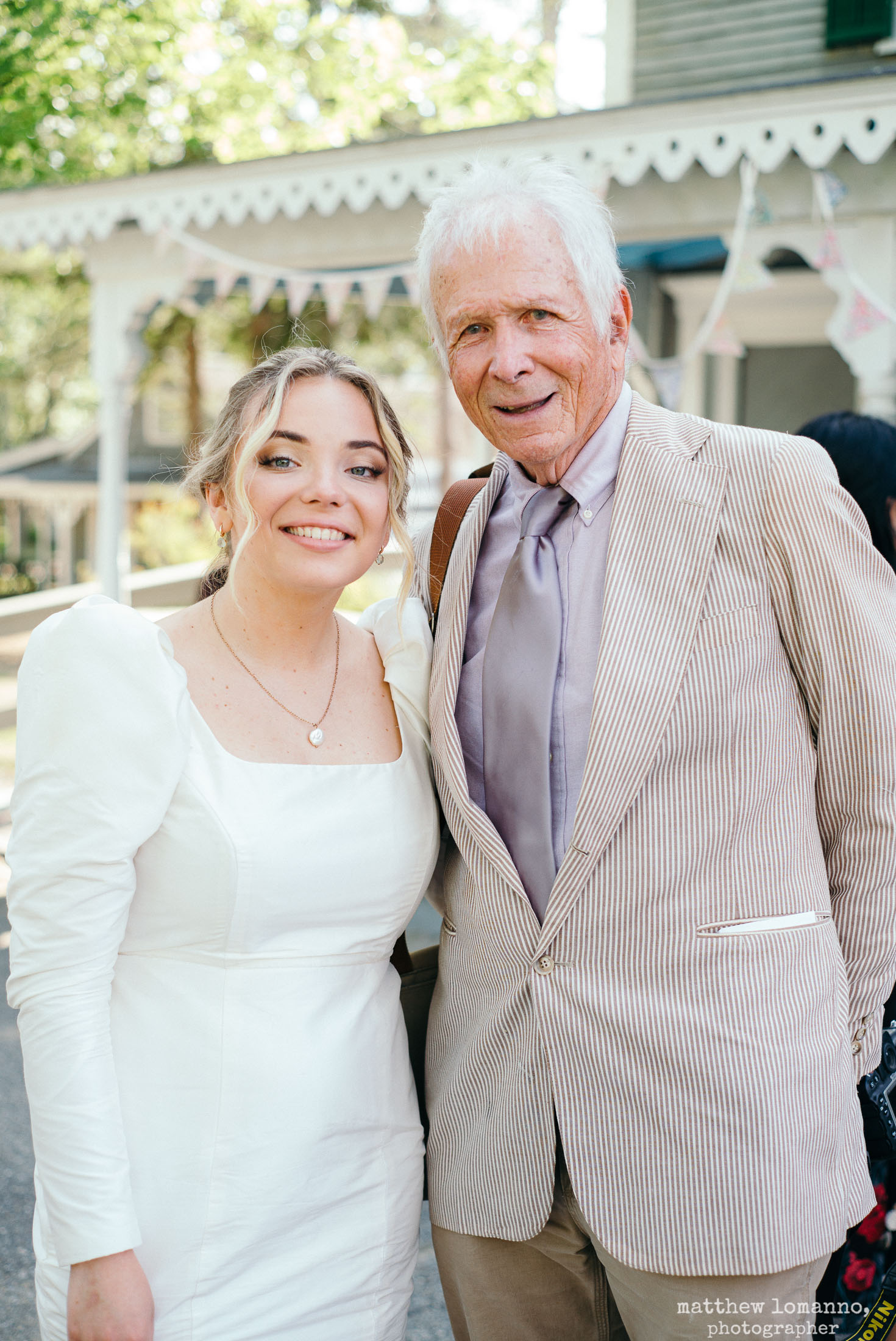 Polina Galouchko and Kevin Burke.