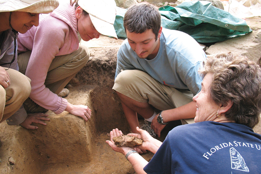 FSU Archaeologist Receives Prestigious Honor from the Archaeological Institute of America