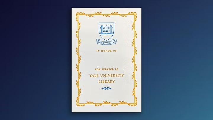 Yale Library: A Tribute to the Lasting Impact of Graduating Student Employees