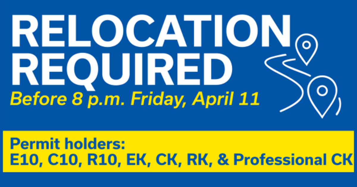 Football Spring Showcase Saturday, permit holders asked to relocate