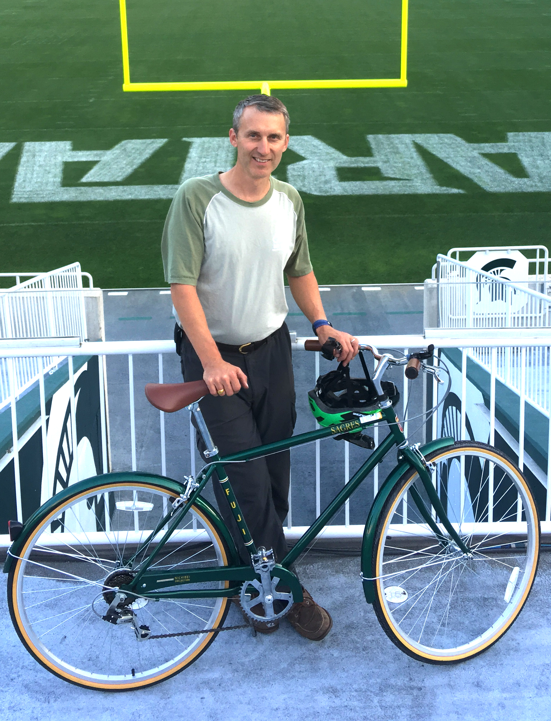 Staff voice: Turning pedal passion into campuswide cycling movement