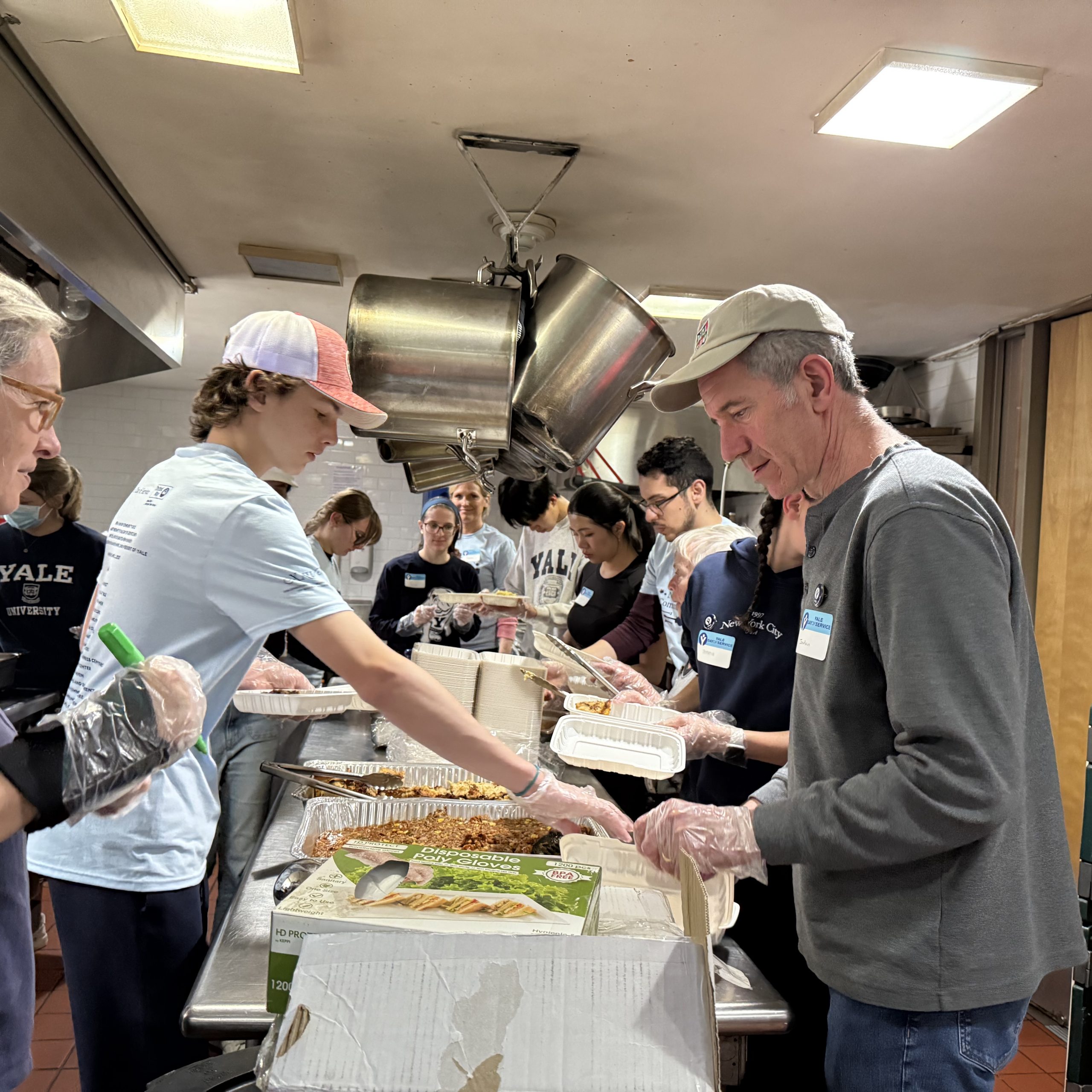 Yale Day of Service: Spreading Kindness at the Yale Community Kitchen