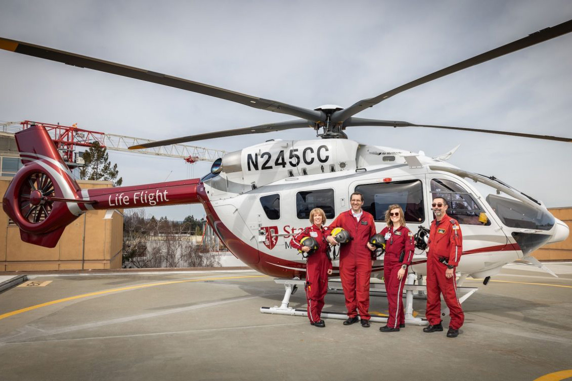 Stanford Medicine Unveils Cutting-Edge Life Flight Helicopter to Enhance Patient Care Accessibility