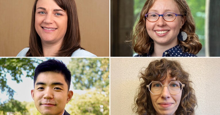 Innovative Teaching Shines: Four Junior Faculty Members Honored with Poorvu Awards