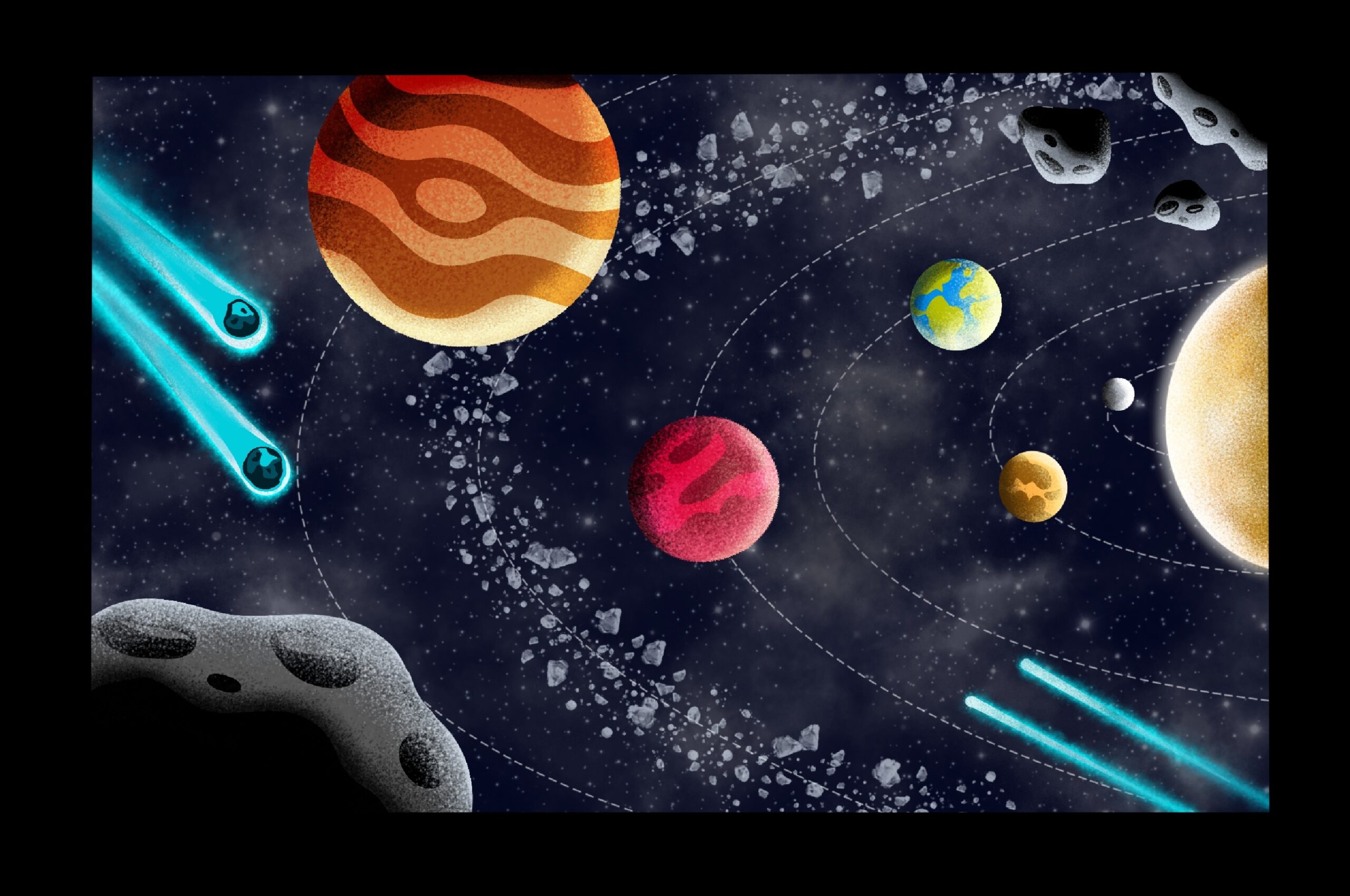 Cosmic Wonders: A Journey Through Asteroids and Meteor Showers
