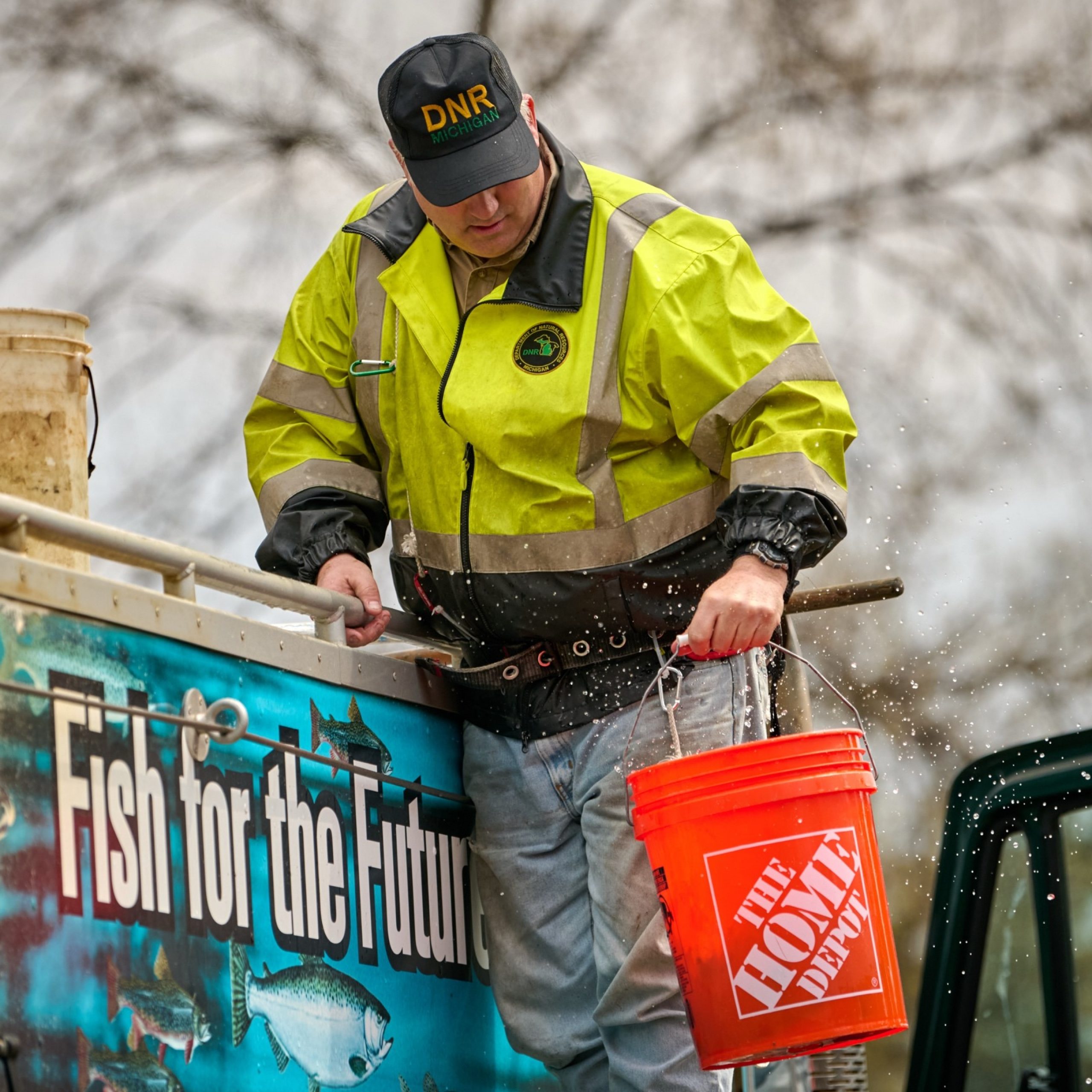 MSU Fisheries and Wildlife Club, Michigan DNR partner to host steelhead stocking event on Red Cedar River