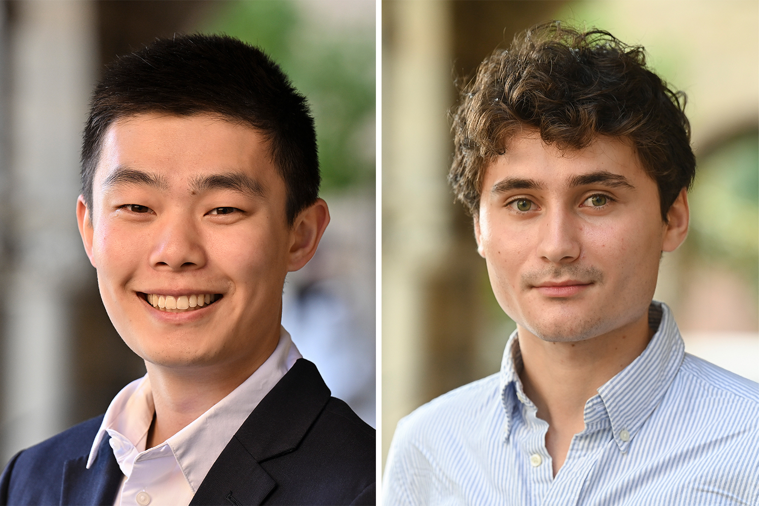Noah Tan and Adrian Feinberg Earn Honors as Gaither Fellows