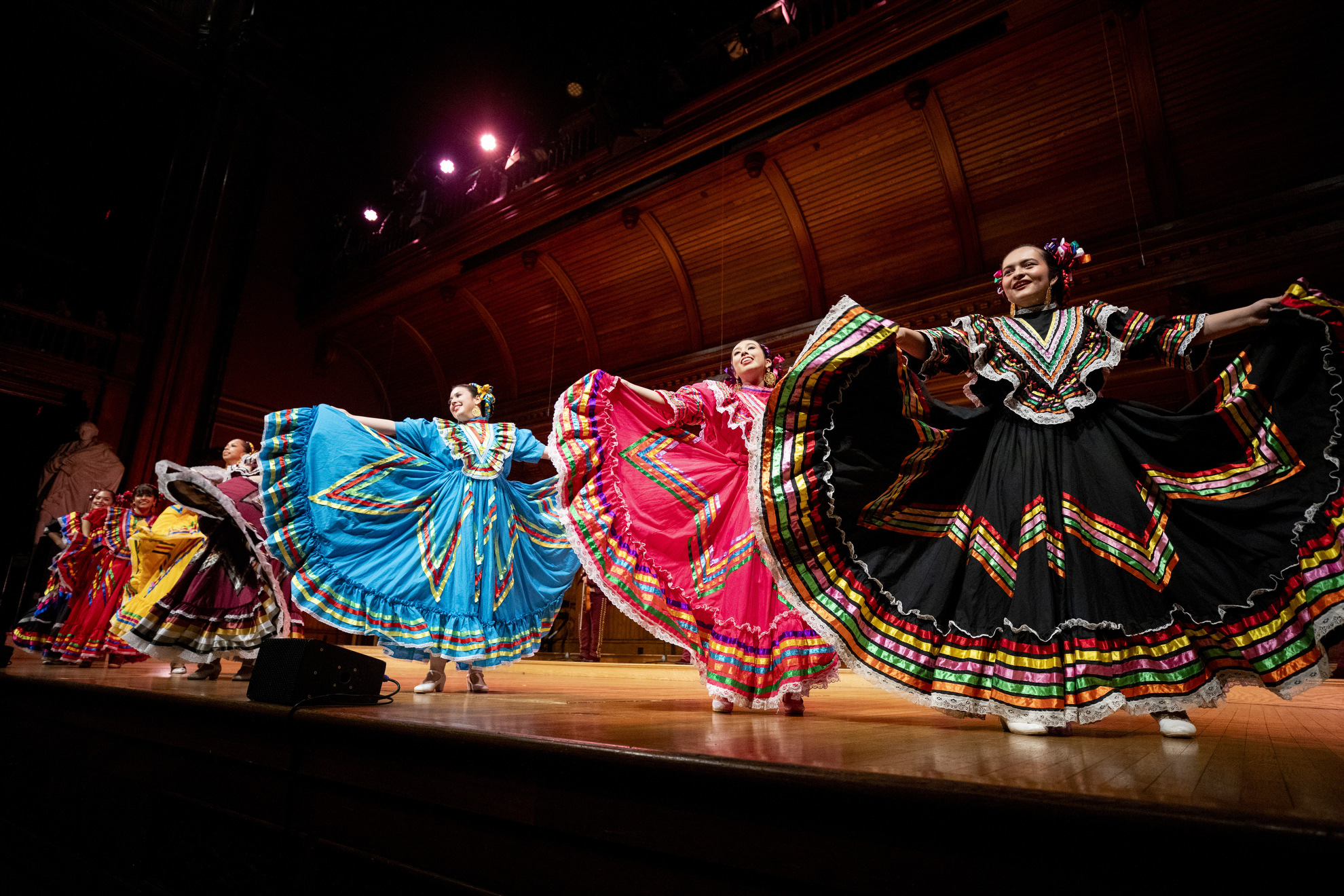 RAZA Ballet Folklórico performs at Sanders Theatre.