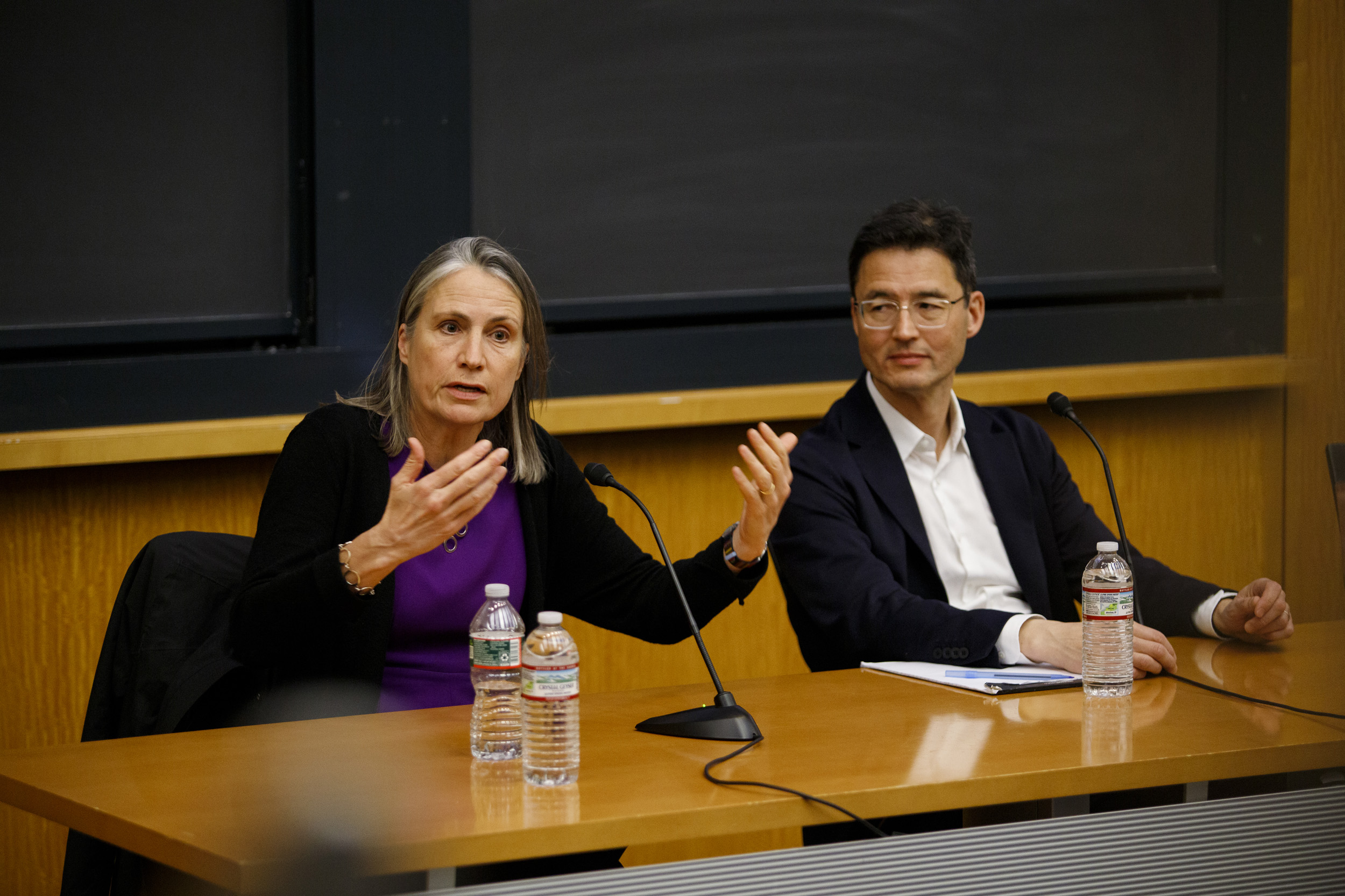 Fiona Hill and Lucian Kim