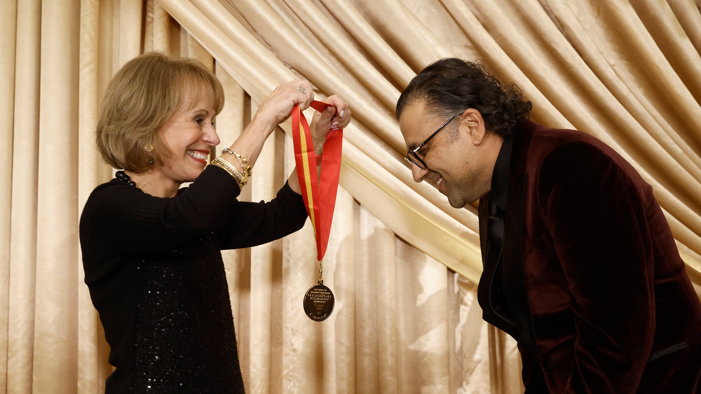 USC Presidential Medallion: Carol Folt and Varun Soni