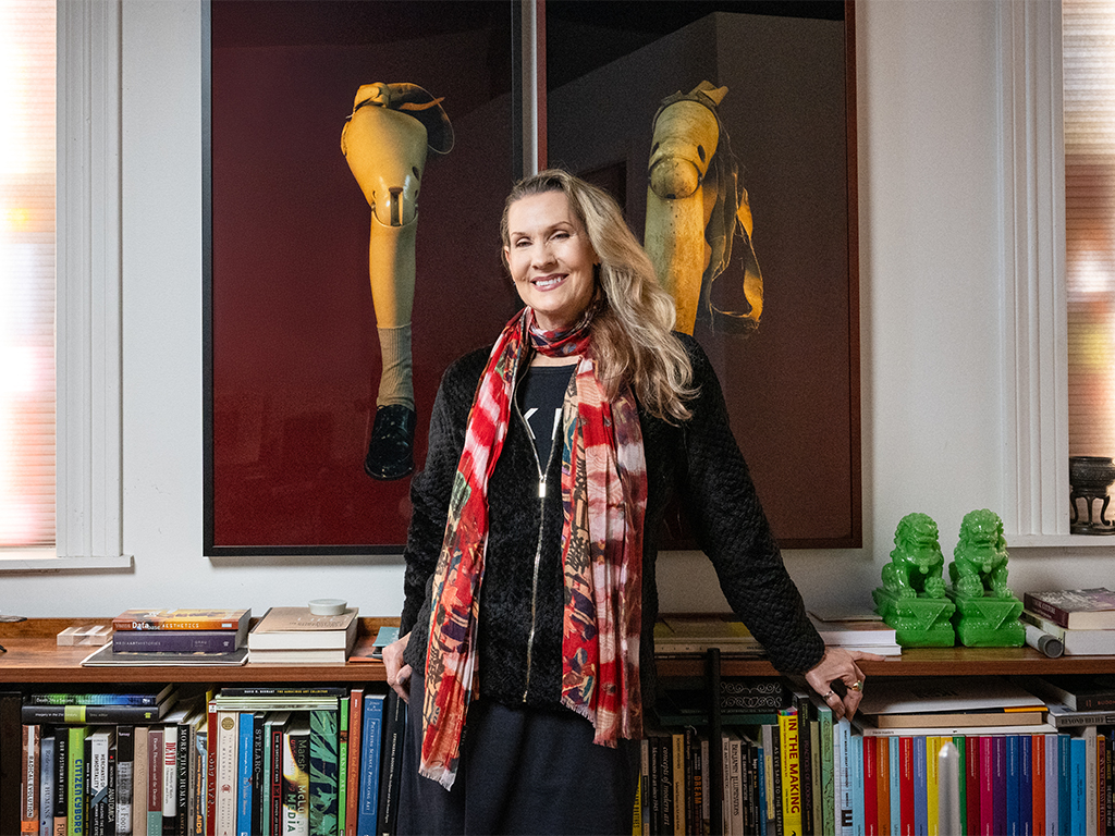 Patricia Olynyk is the Florence and Frank Bush Professor at the Sam Fox School of Design & Visual Arts. (Photo: Carol Green/WashU)