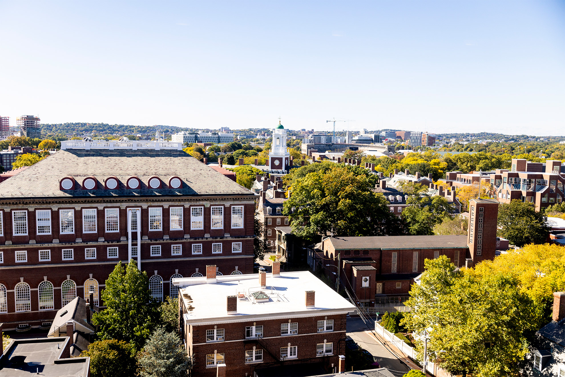 The campus of Harvard University.