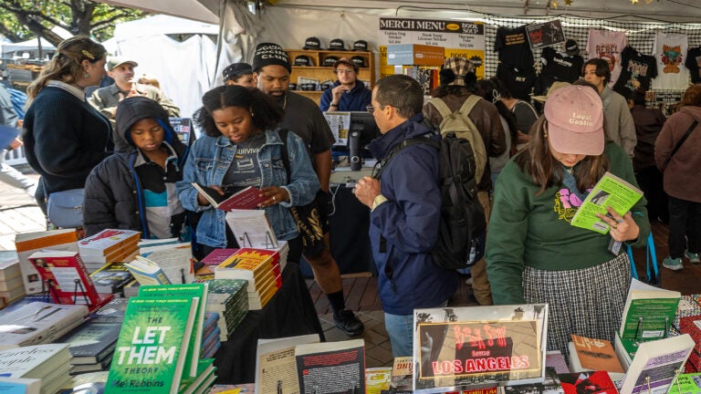 L.A. Times Festival of Books: shopping