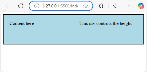 Mastering the Art of Equalizing Outer Div Heights with Inner Divs
