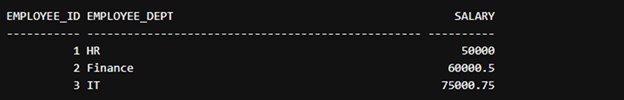 using SEQUENCE with the INSERT Statement Output