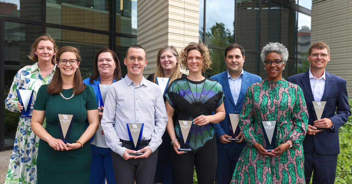 UK recognizes faculty and teaching assistants with 2025 Outstanding Teaching Awards