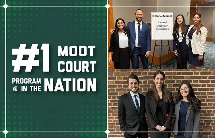 MSU Law ranked No. 1 nationwide for moot court program