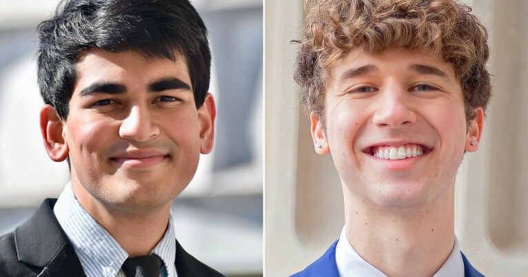 Promising Future: Two Student Leaders Awarded 2025 Truman Scholarships