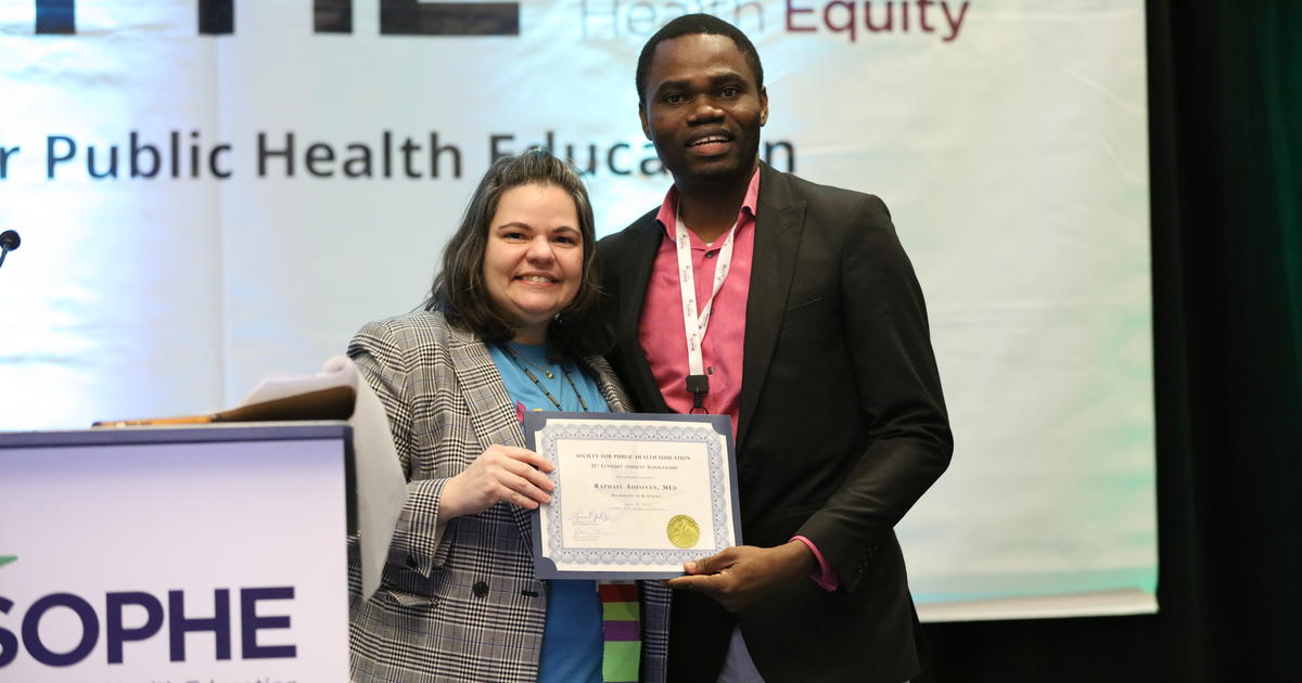 UK health promotion doctoral student receives 21st Century Student Scholarship