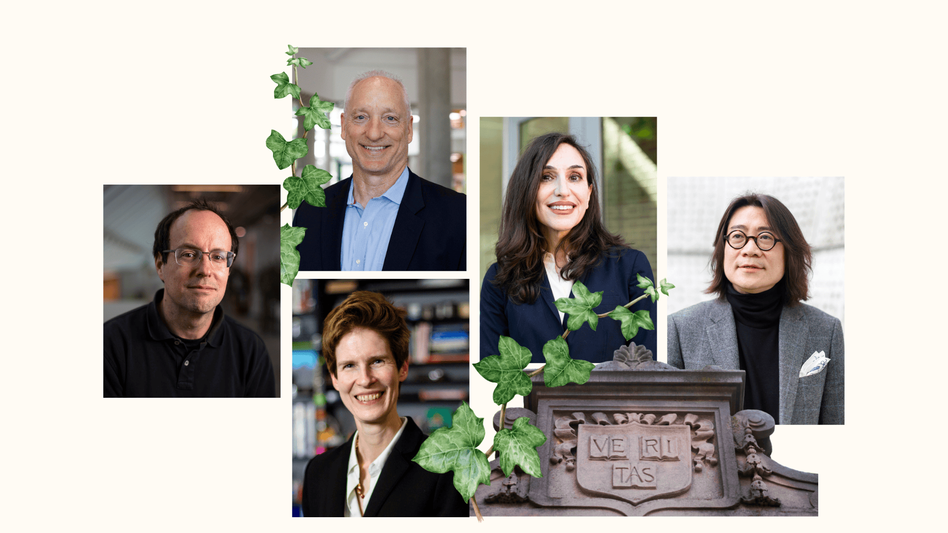 Harvard College Honors Five Distinguished Faculty Members as Professors