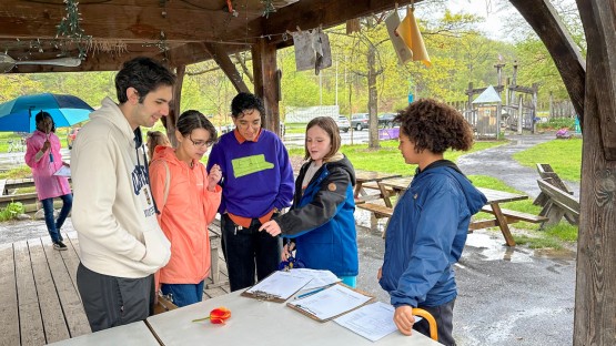 Cornell Writers Ignite Young Minds at Ithaca Children’s Garden through Poetry