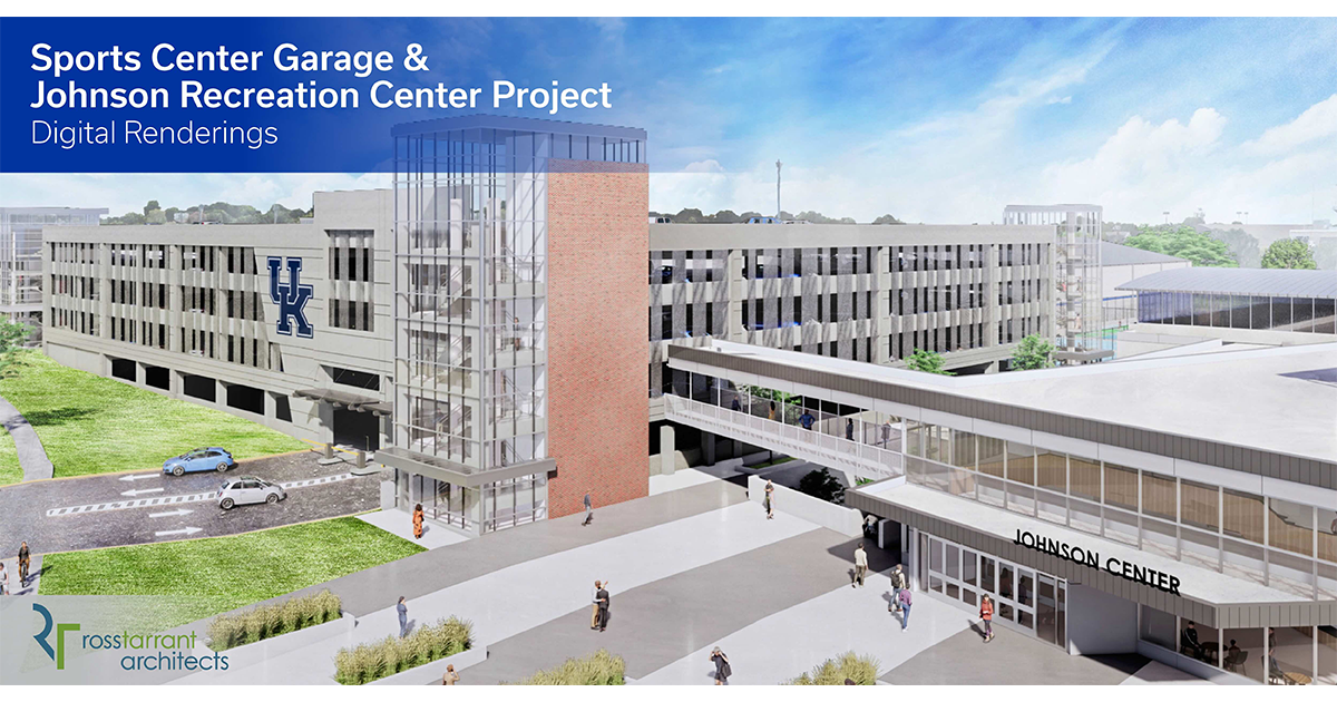 Sports Center Garage & Johnson Recreation Center expansion project underway
