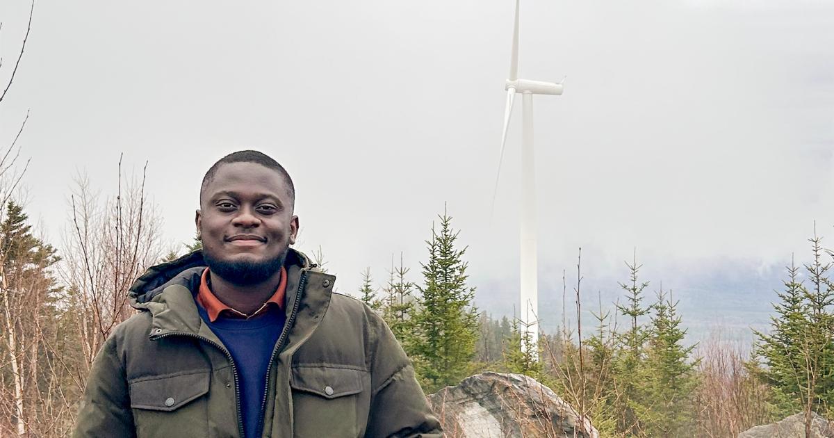 Christian Dadzie ’25 M.E.M.: Pioneering a Sustainable Tomorrow