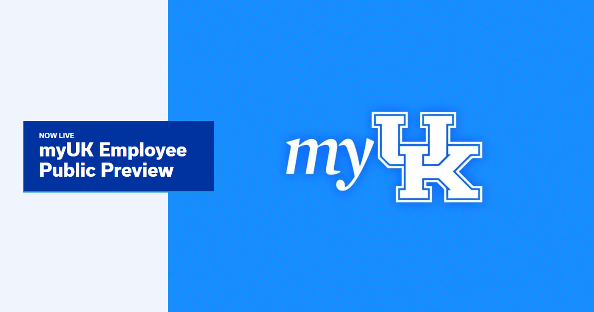 UK employees invited to use new myUK portal as part of preview