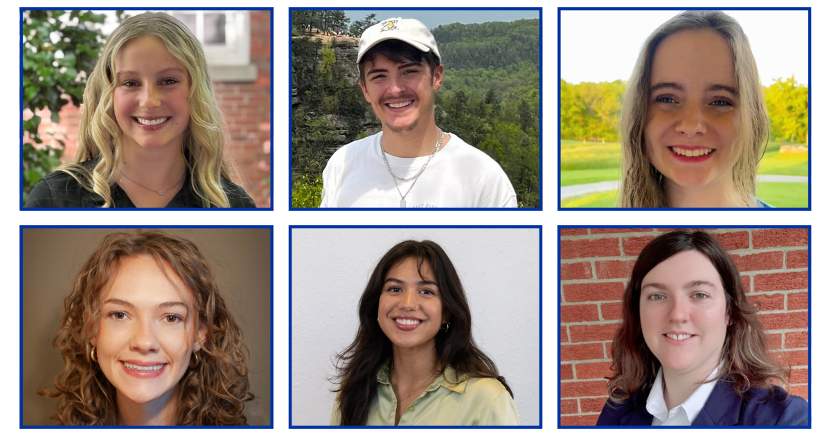 6 students selected as 2025 Sustainability Summer Research Fellows