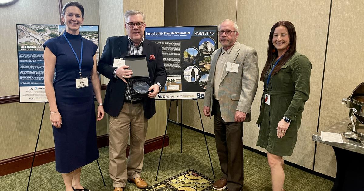 UK’s Utilities and Energy Management team receives grand award for stormwater harvesting system
