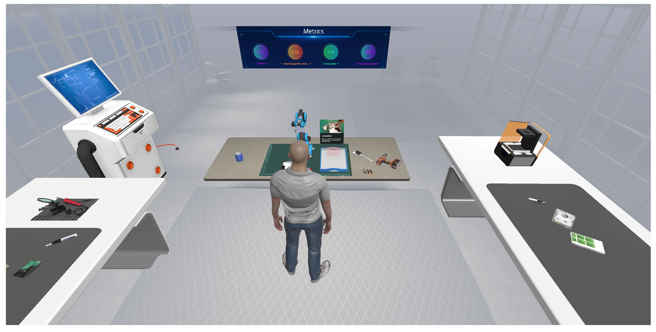 Harnessing VR Technology for Effective Robot Training in the Workplace
