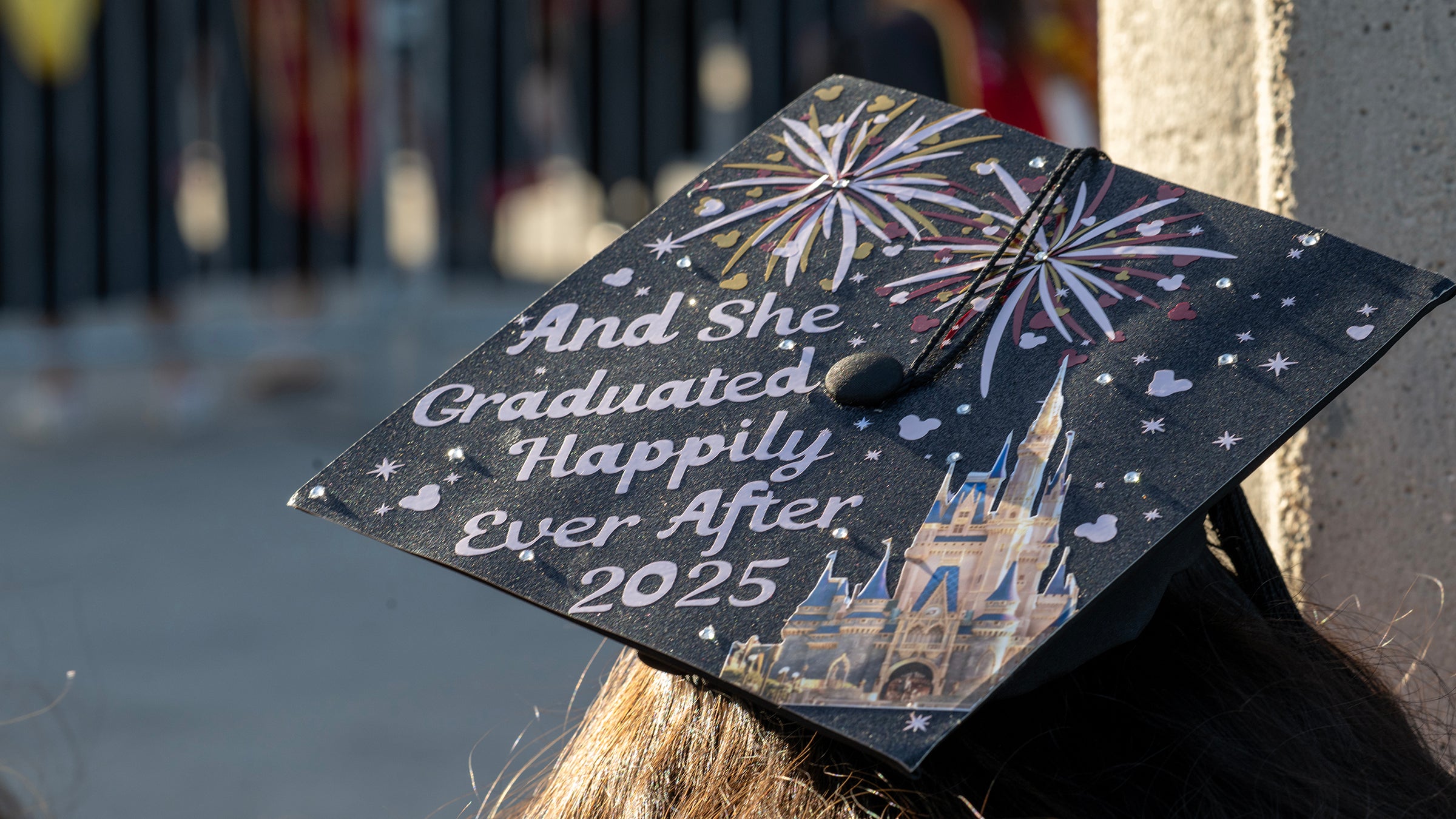 USC 2025 graduation: mortarboard