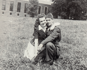Victor and Annette Riden, Vic's parents, are the namesakes for the renovated lobby in the UGA Dance Building. (Submitted photo)