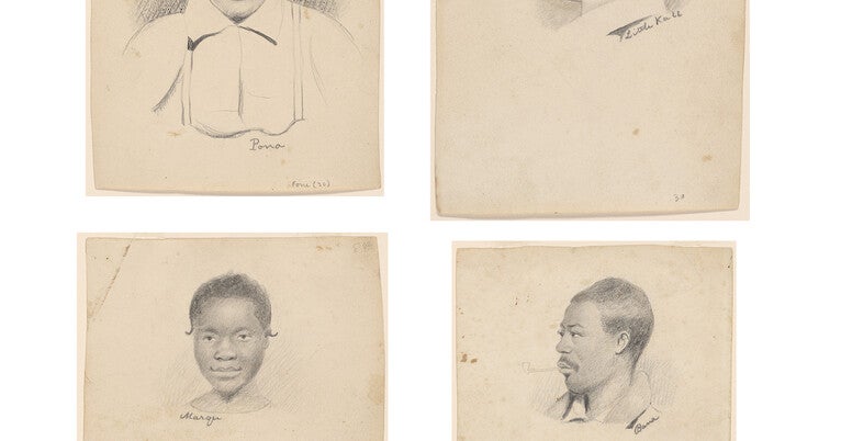 The Artistic Legacy of the Amistad Prisoners: Pencil Sketches that Tell a Story