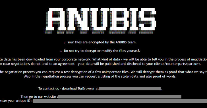 Anubis Ransomware: A Double Threat That Locks and Erases Your Data Beyond Recovery