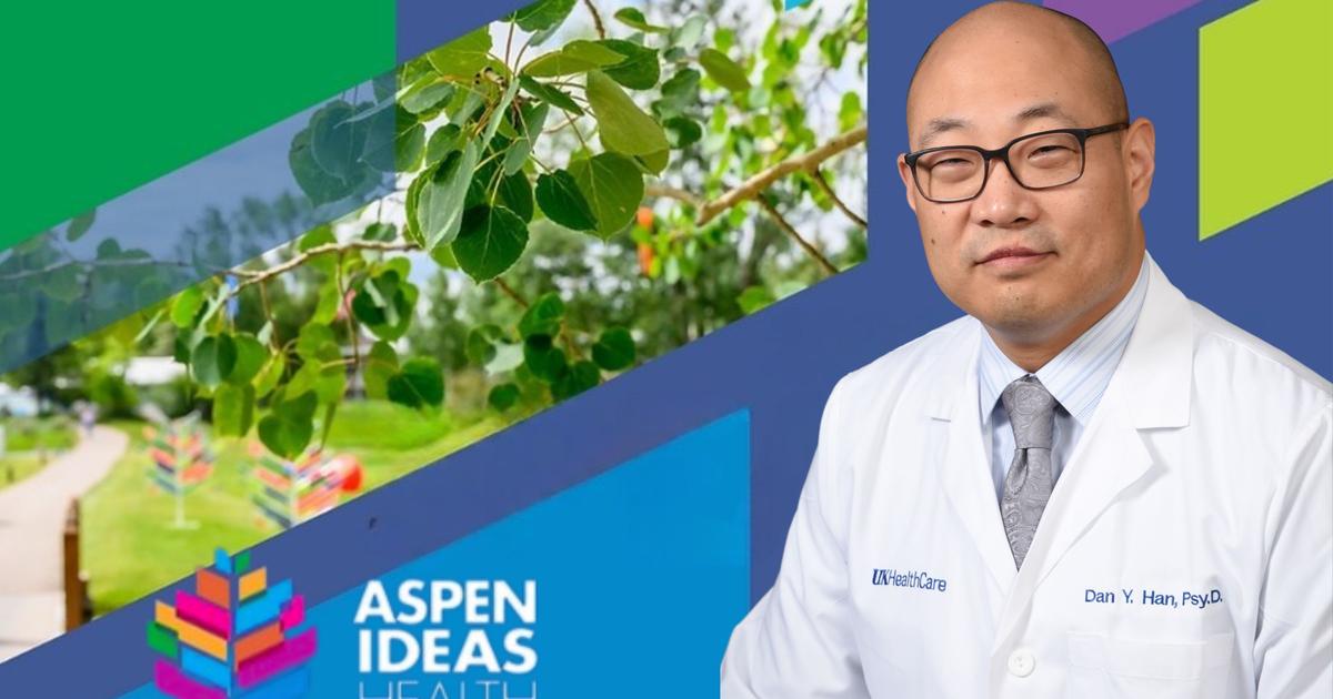UK’s Dan Han to speak on global health, flavor neuroscience at prestigious Aspen IDEAS: Health
