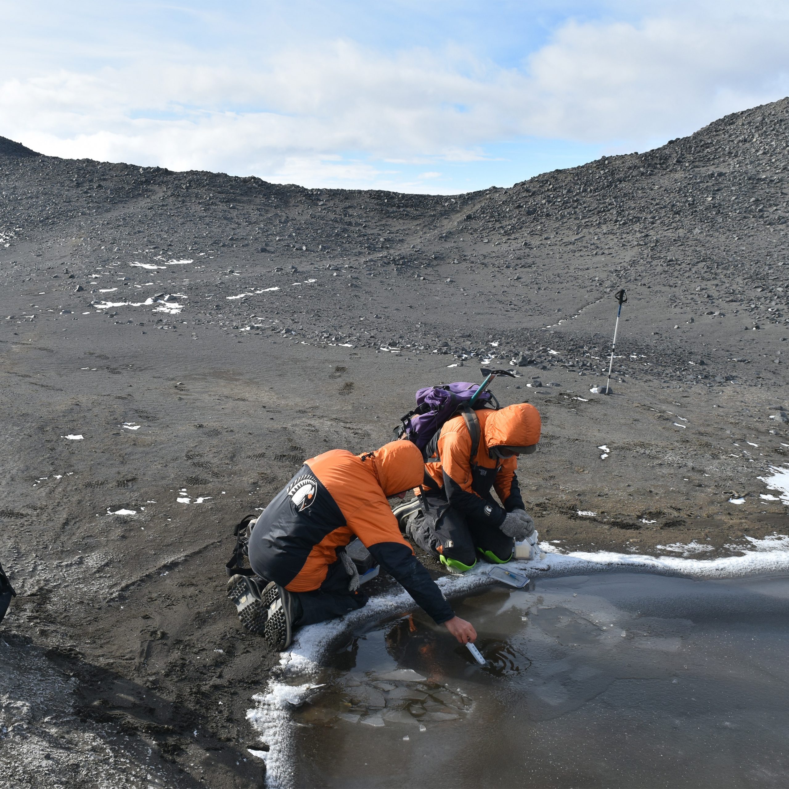 Surviving the Ice Age: How Early Life Found Refuge in Meltwater Ponds