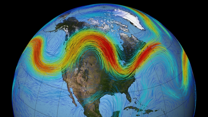 Research Reveals Historical Erratic Behavior of Winter Jet Stream Prior to Climate Change