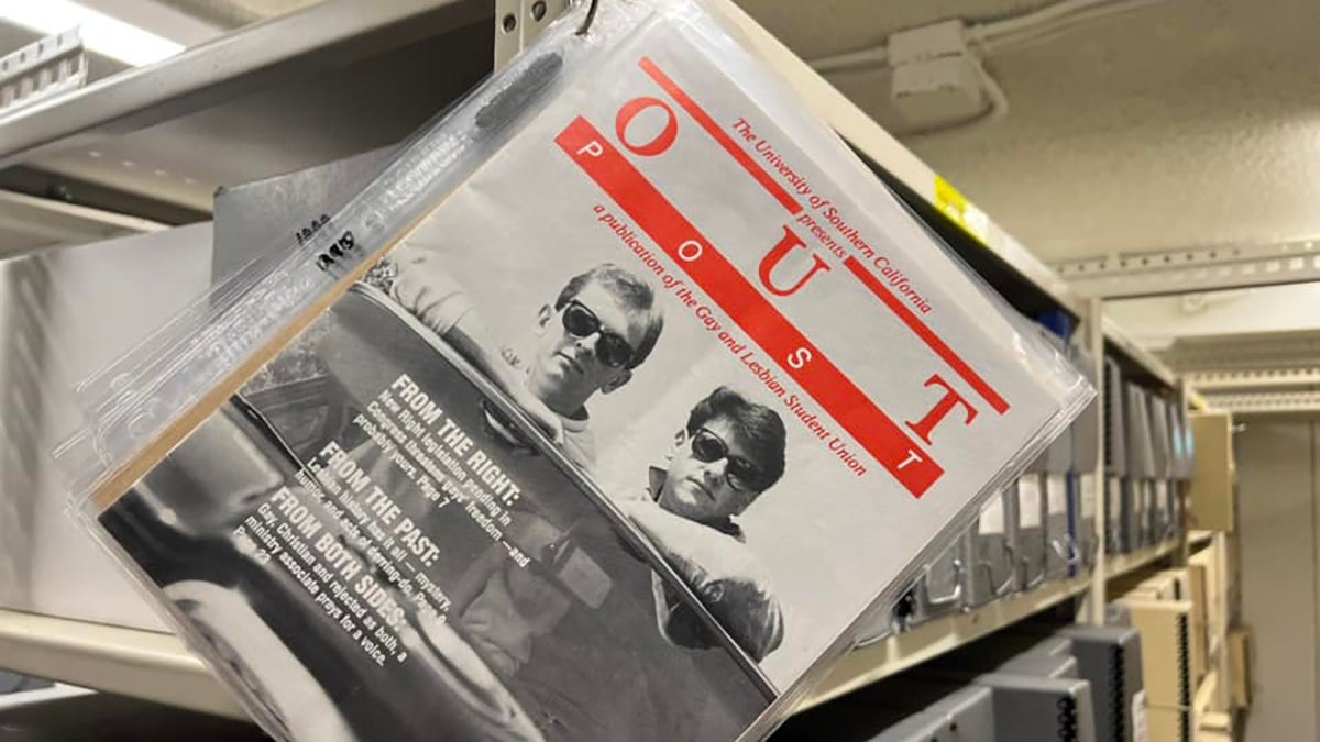 Magazine on exhibit at USC’s ONE Archives