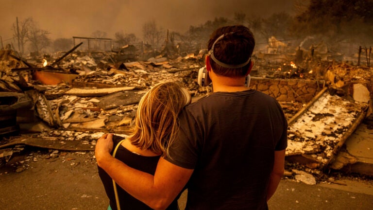 Trojan Family L.A. Wildfire Relief Fund: Fire destruction