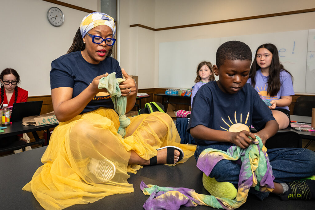 Creative Connections: A Summer Camp at WashU Blending Art with Public Health Education
