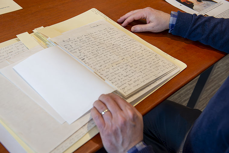 A selection of the letters exchanged by Howard Nemerov and Joan Levy Coale.