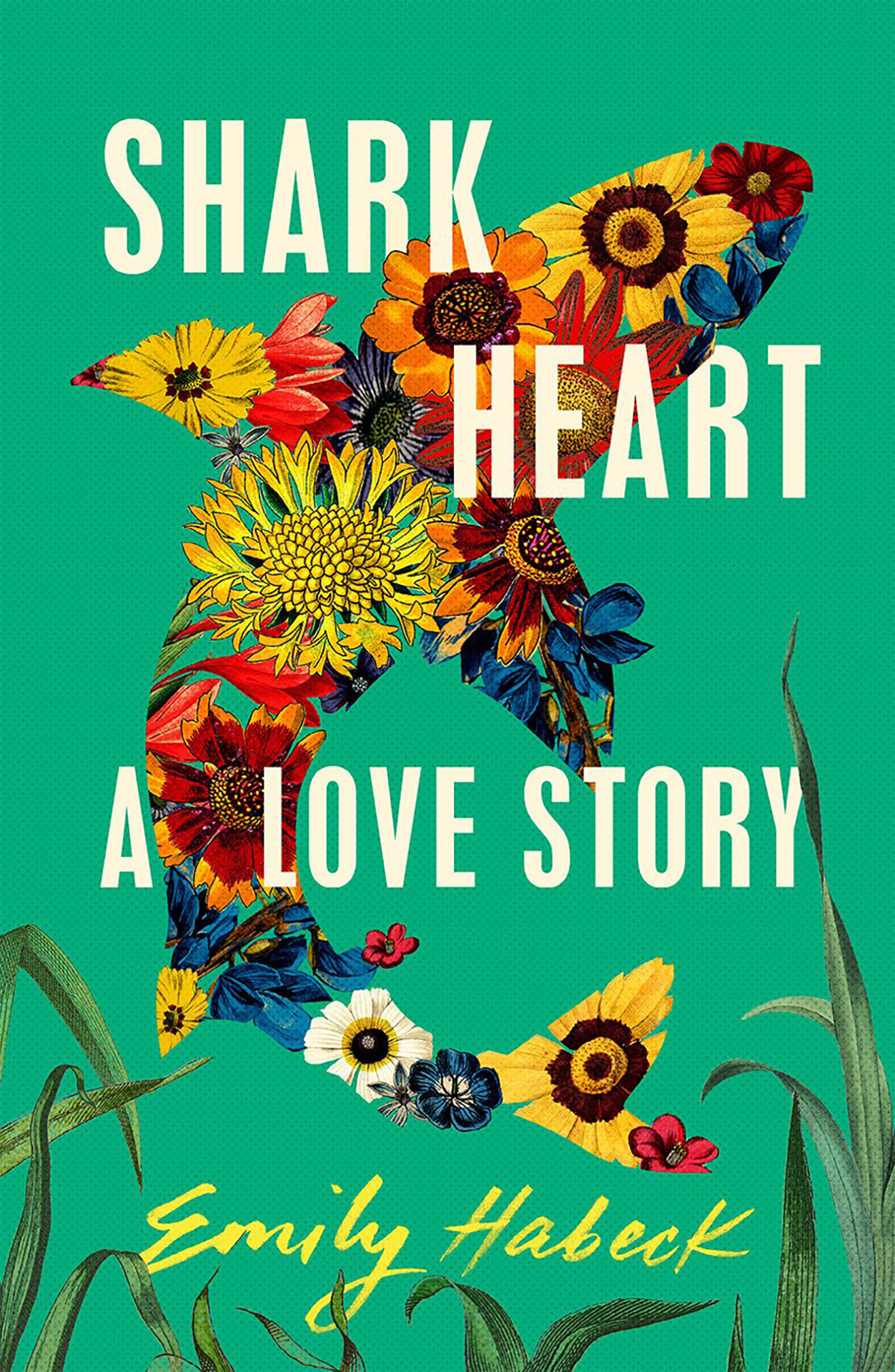 Book cover: "Shark Heart."