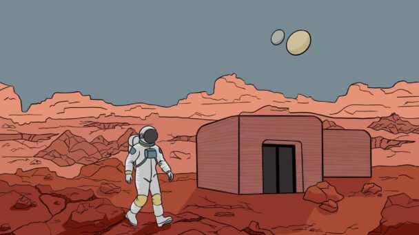 growing-homes-on-mars:-texas-a&m-research-pioneers-autonomous-construction-using-synthetic-lichens