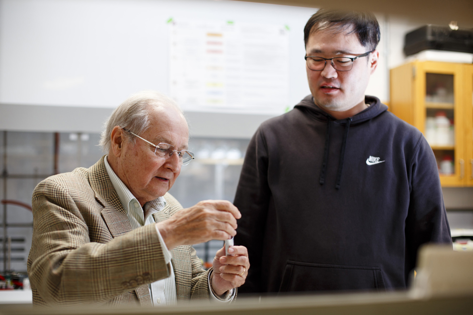 Juan Pérez-Mercader and Chenyu Lin.
